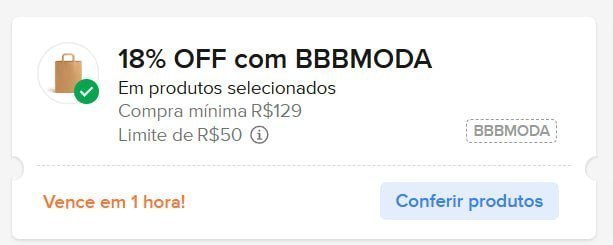 CUPOM MERCADO LIVRE