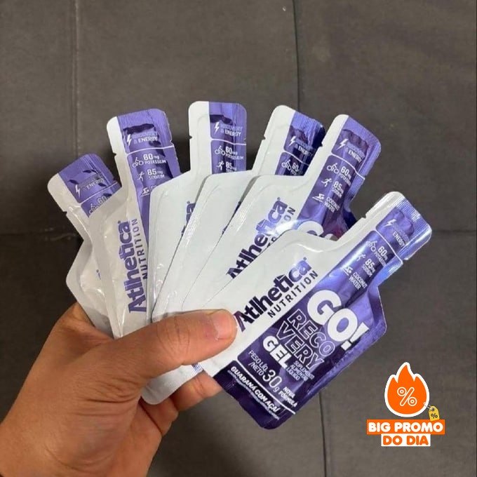 ️ Atlhetica Nutrition Go Energy Gel (10 Sachês)