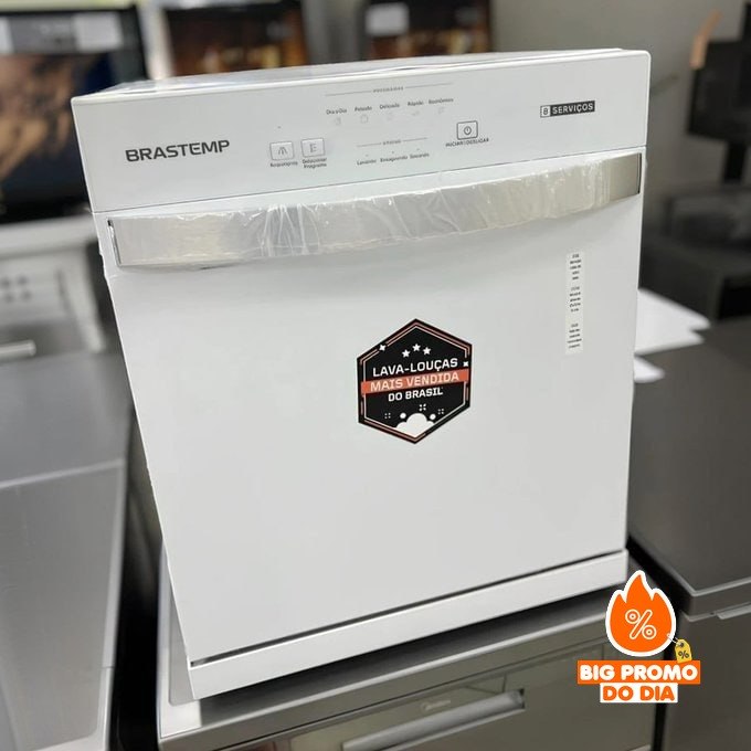 Lava-Louças Brastemp 8 Serviços
