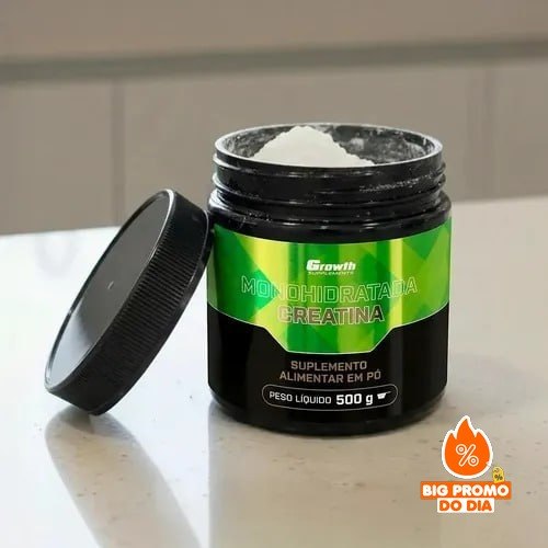 Creatina Monohidratada 500g Growth Supplements