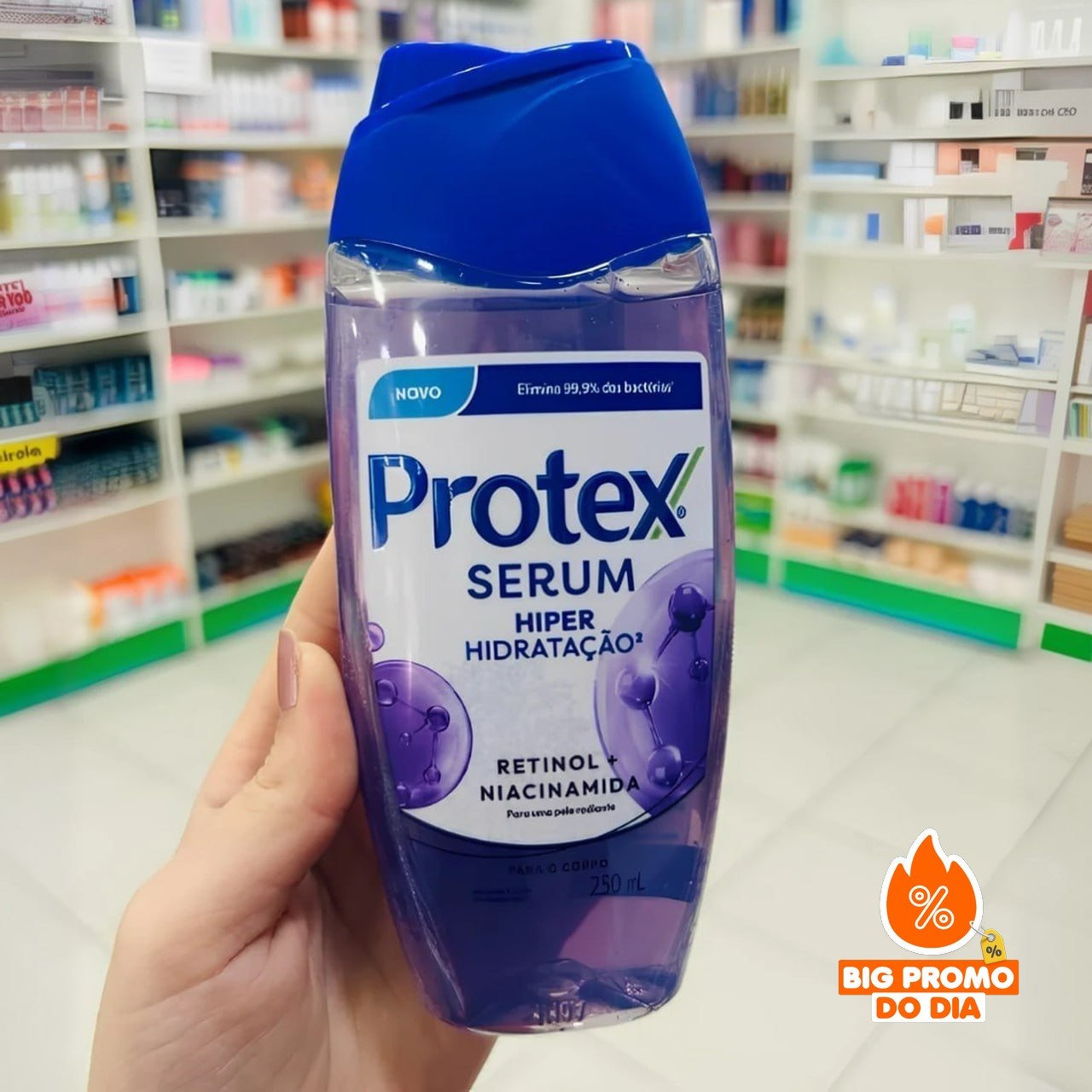 Sabonete Líquido para Corpo Protex Sérum Retinol + Niacinamida 250ml