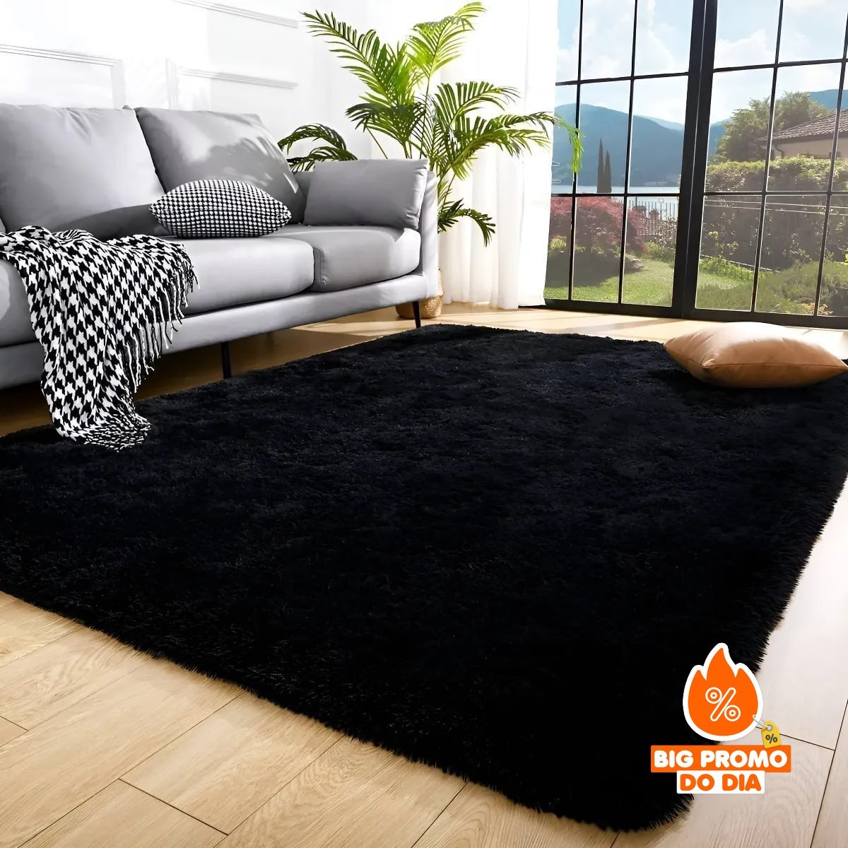 Tapete Decorativo Felpudo 2,00x1,50