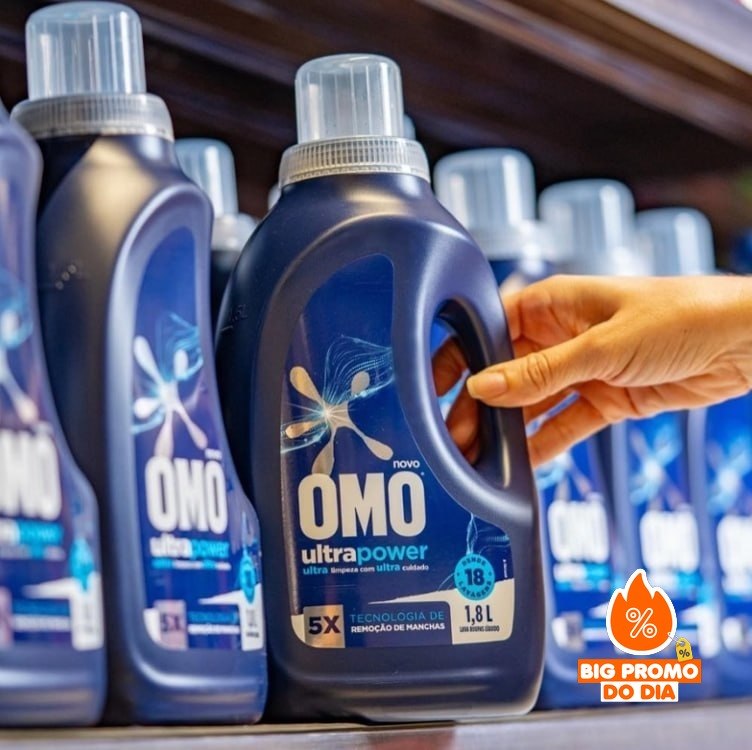 🫧 Omo Sabão Líquido Ultra Power 1,8 L