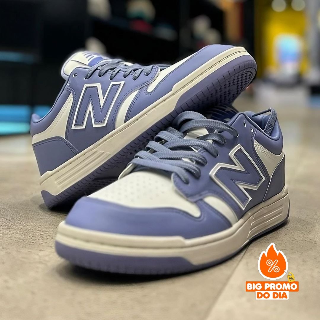 Tênis Feminino Urbano Retrô 480 Low Nb (34 ao 39)
