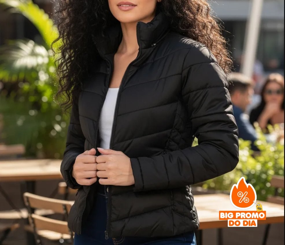 Jaqueta Puffer Feminina