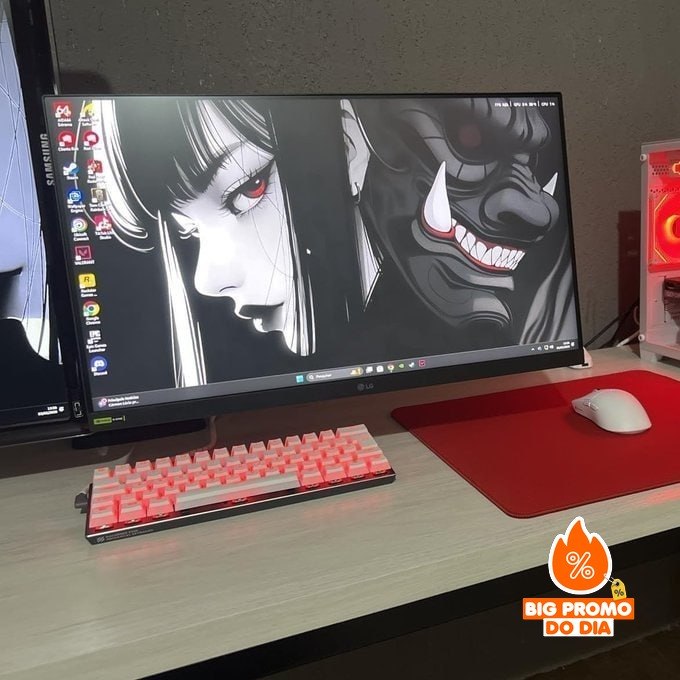 Monitor LG Ultragear 24", FHD, 144Hz, 1ms, IPS