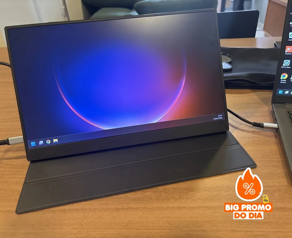 Monitor Gamer Portátil 15.6 1080p Fhd Ips Com Hdmi Usb