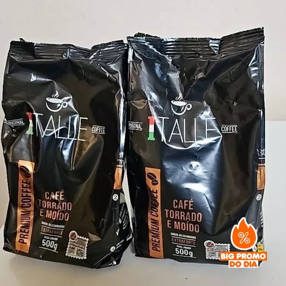 ️ Kit 2 Café Torrado e Moído Extraforte 500g