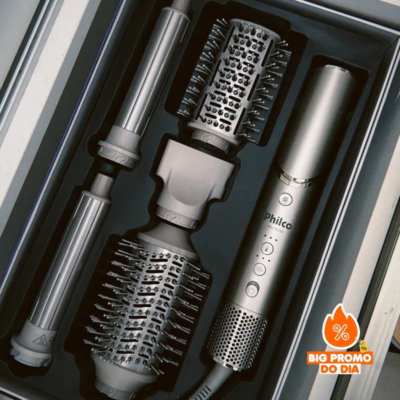 ‍ Secador de Cabelos Philco 4 em 1 Dobrável