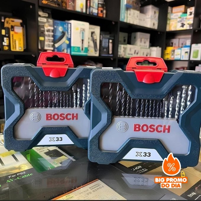 Bosch Kit de Pontas e Brocas X-Line 33 pçs