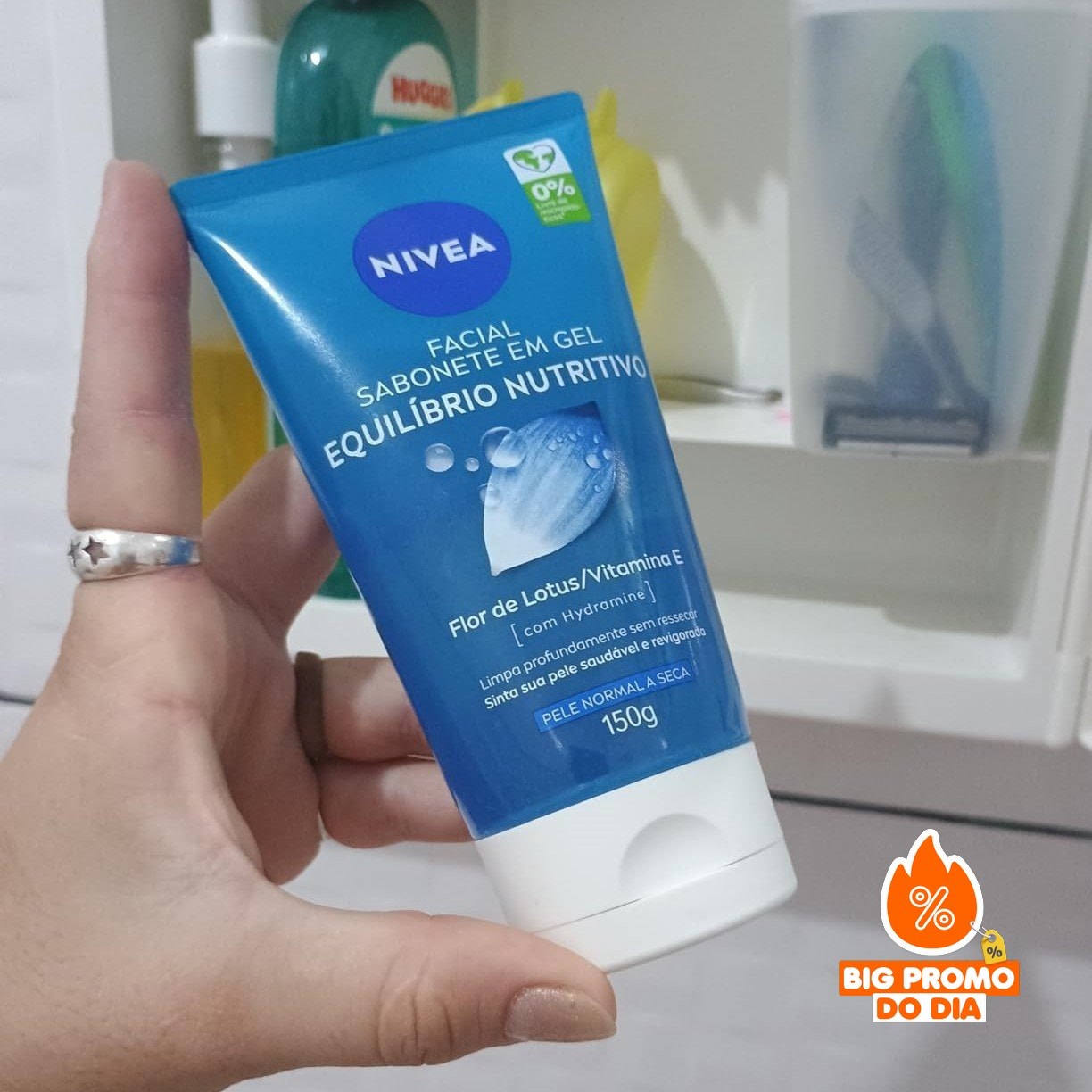 🫧 NIVEA Sabonete Facial em Gel Equilíbrio Protetor 150ml
