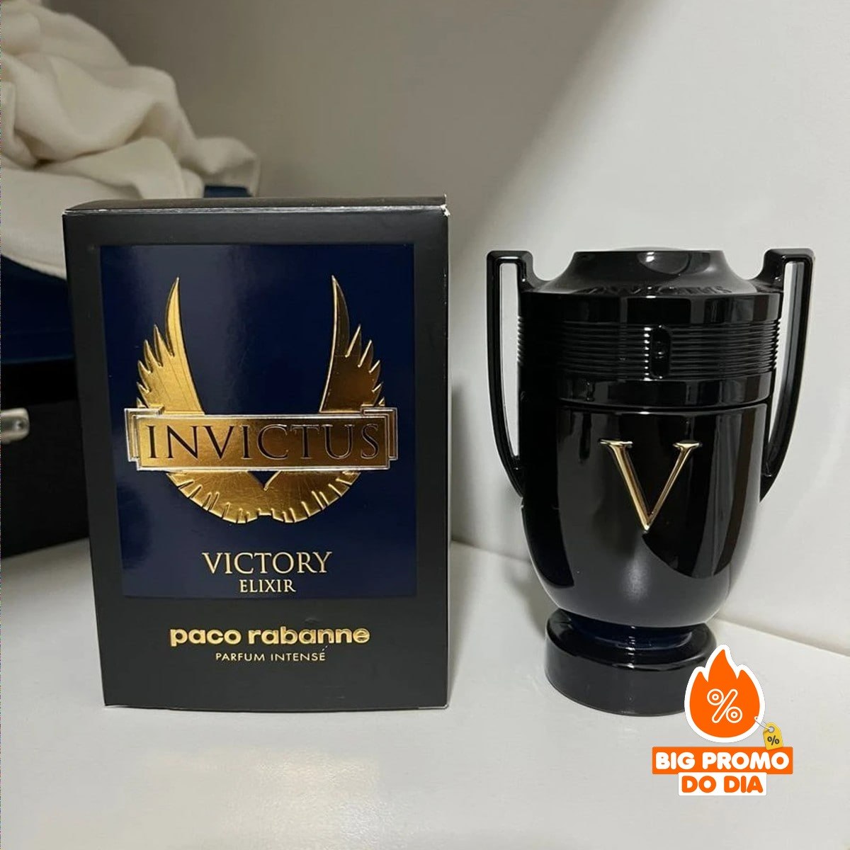 Perfume Masculino Invictus Victory Elixir EDP intense 100ml