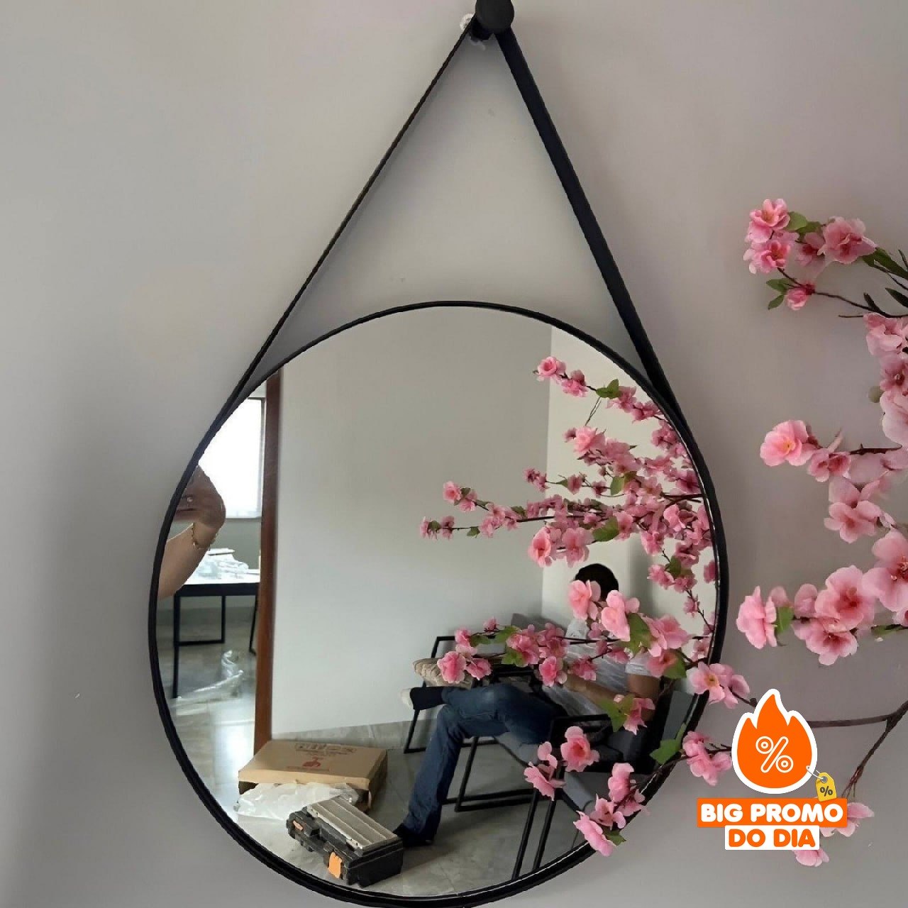 🪞 Espelho Adnet Redondo 30cm