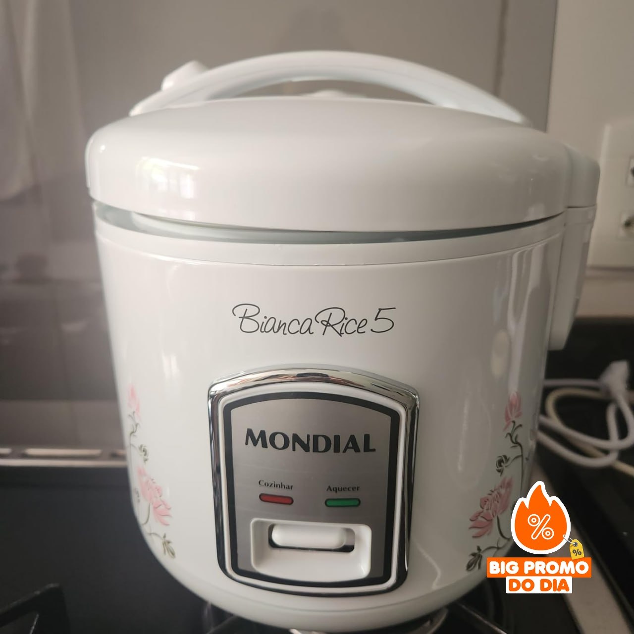 MONDIAL Panela De Arroz Bianca Rice 5, 400W, 220V