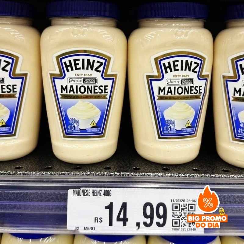 Heinz Maionese Tradicional 400G