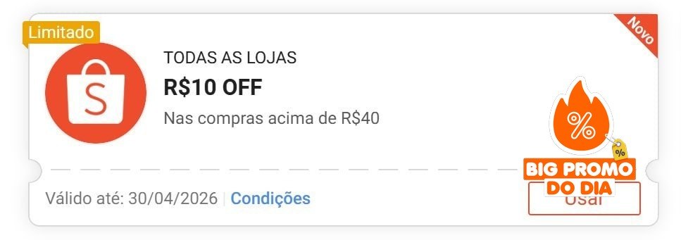 NOVO CUPOM SHOPEE