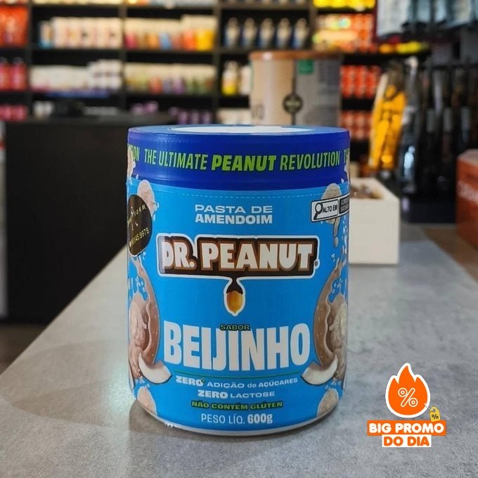 DR. Peanut Beijinho 600G - Com Whey Protein