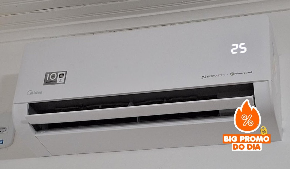 ️ Ar-condicionado Split Inverter 9.000 BTUs Midea Quente e Frio 220v