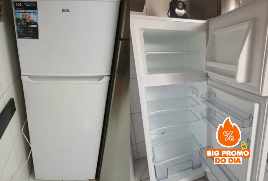 Geladeira EOS 240 Litros Duplex Branco - 220v
