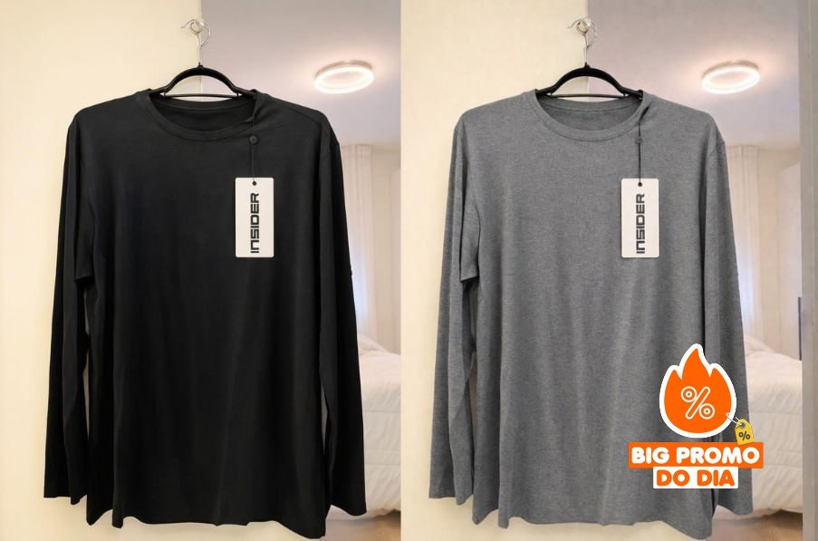 Tech T-shirt Long Sleeve - Opção de Cores