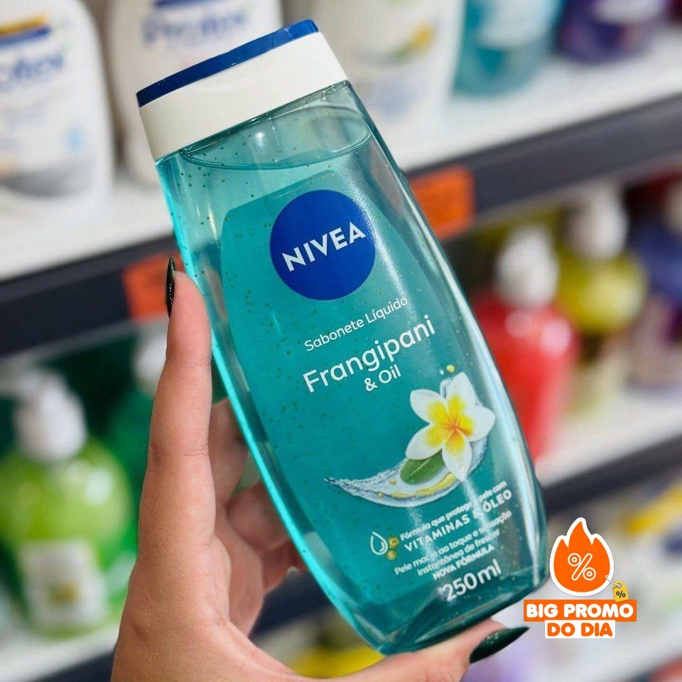 🫧 NIVEA Sabonete Líquido Frangipani & Oil 250ml