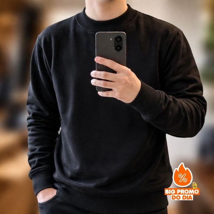 Suéter De Lã Tricot Social e Casual