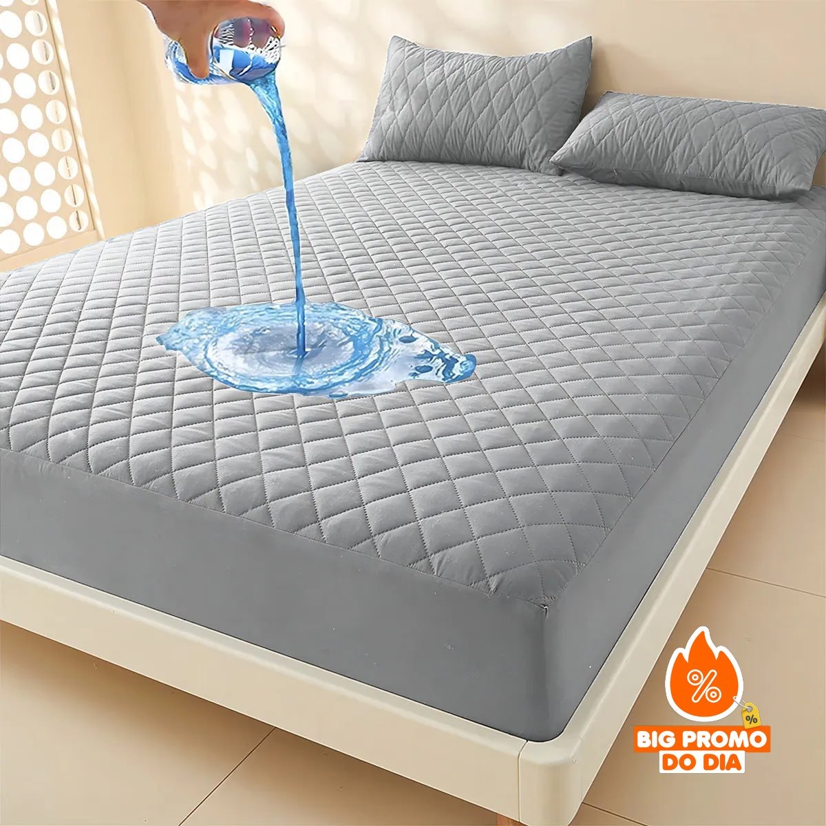 Protetor De Colchão Queen Impermeável