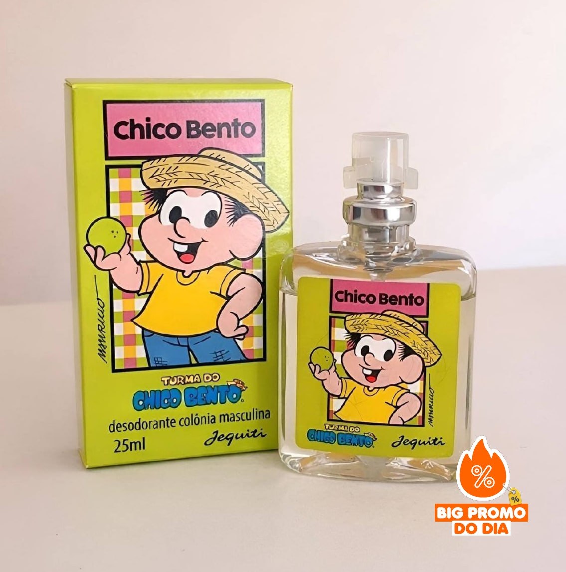 Deo Colonia Chico Bento 25ml - Jequiti