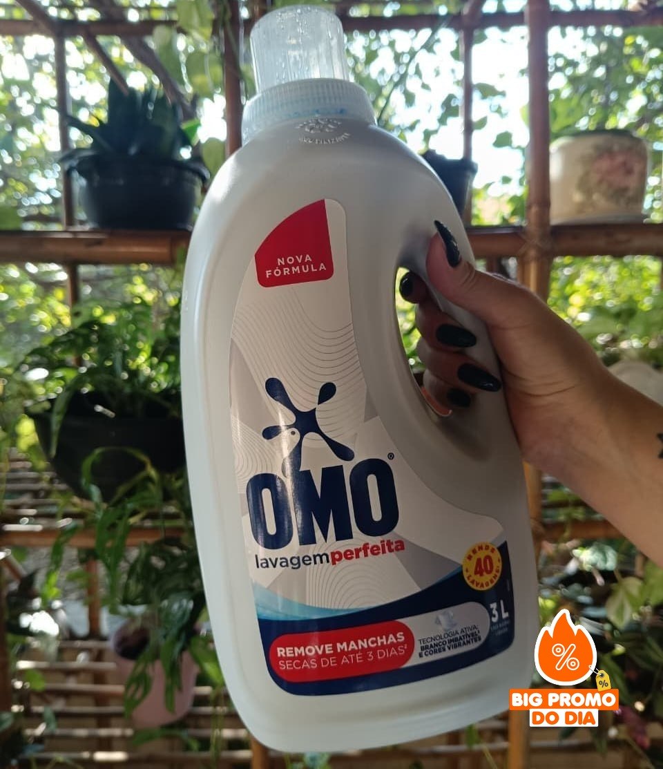 🫧 Omo Sabão Líquido Lavagem Perfeita 3L
