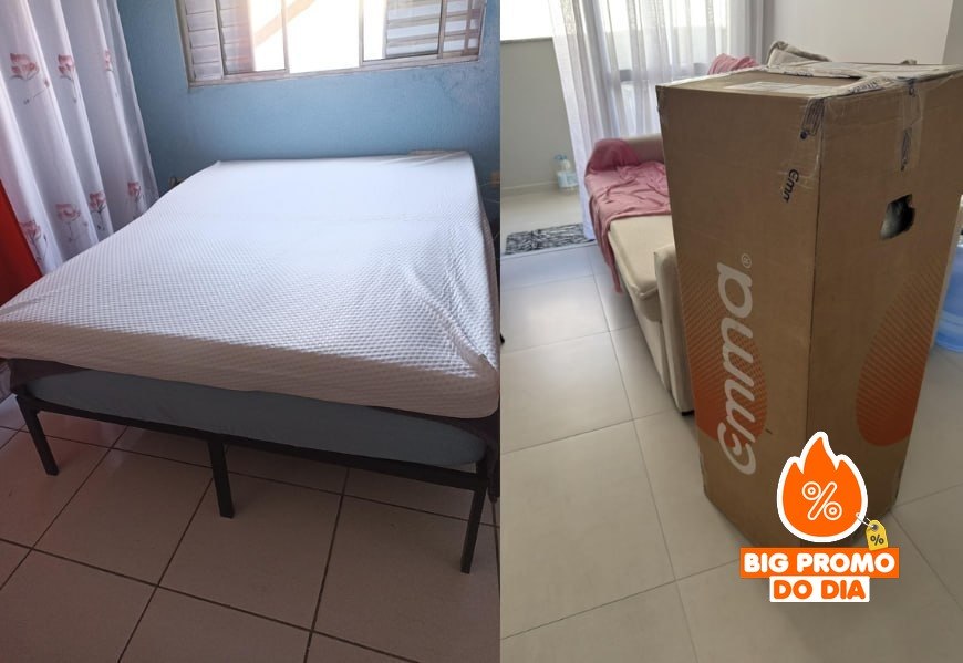 Colchão Queen Emma Duo Comfort - 158x198x18cm