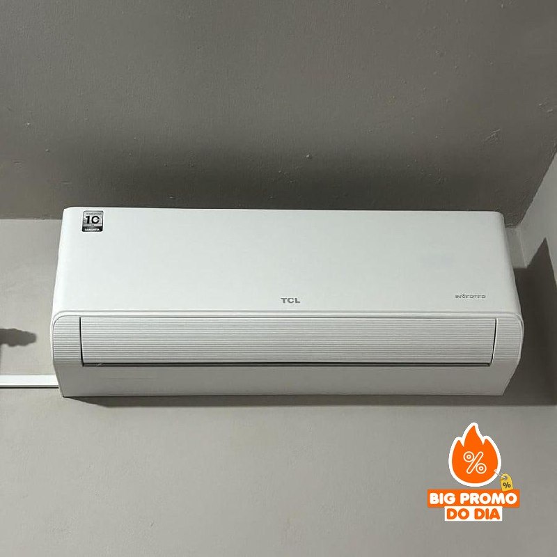 ️ Ar Condicionado Split Hi Wall TCL T-Pro 2.0 Inverter 12.000 Btus Frio 220v R-3