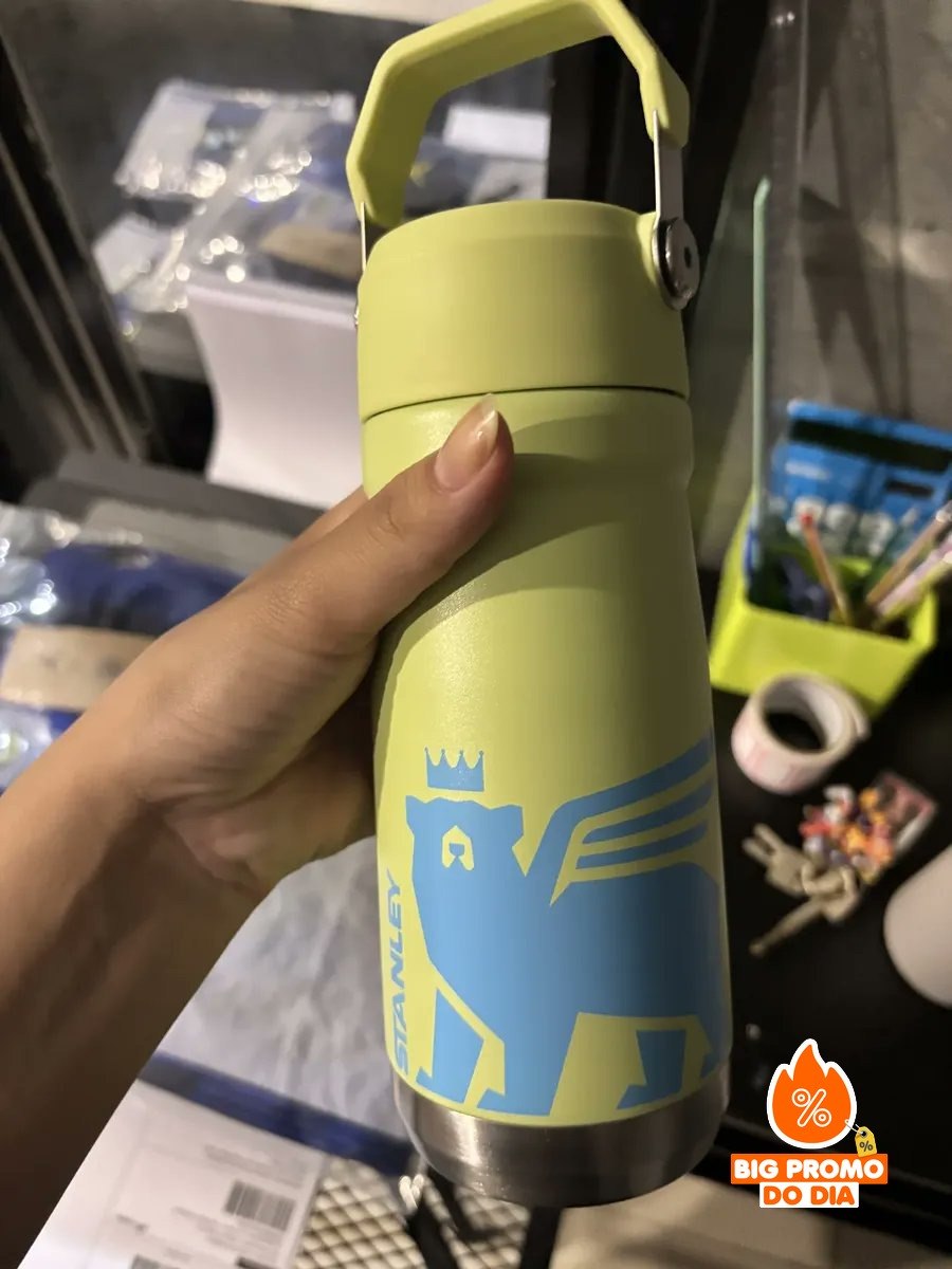 Garrafa Térmica Stanley Flip Straw Youth Citron Stanley 500ml