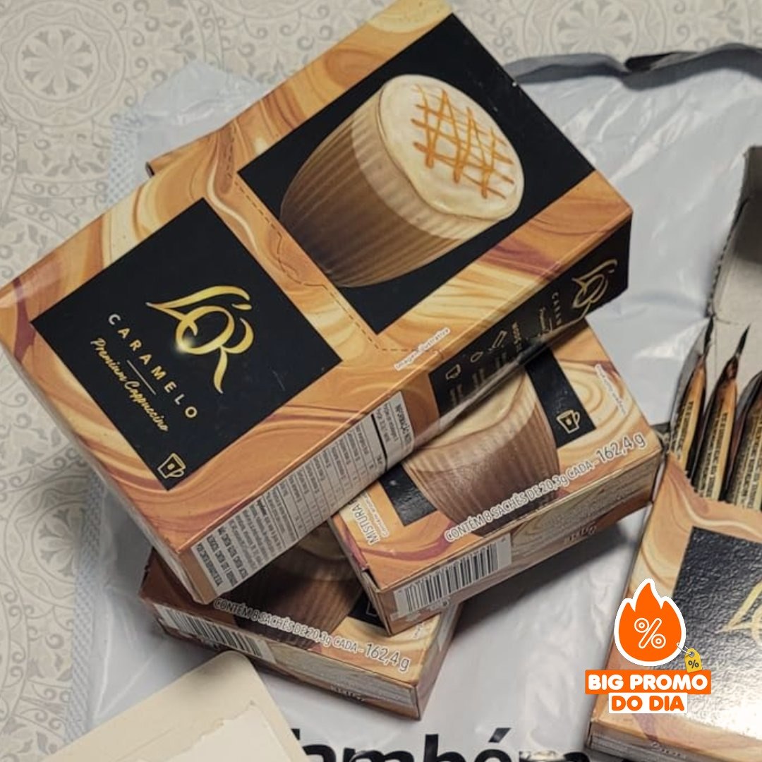 ️ Cappuccino Premium L'OR Caramelo 8 unidades