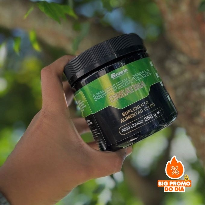 Creatina Monohidratada 500g Growth Supplements