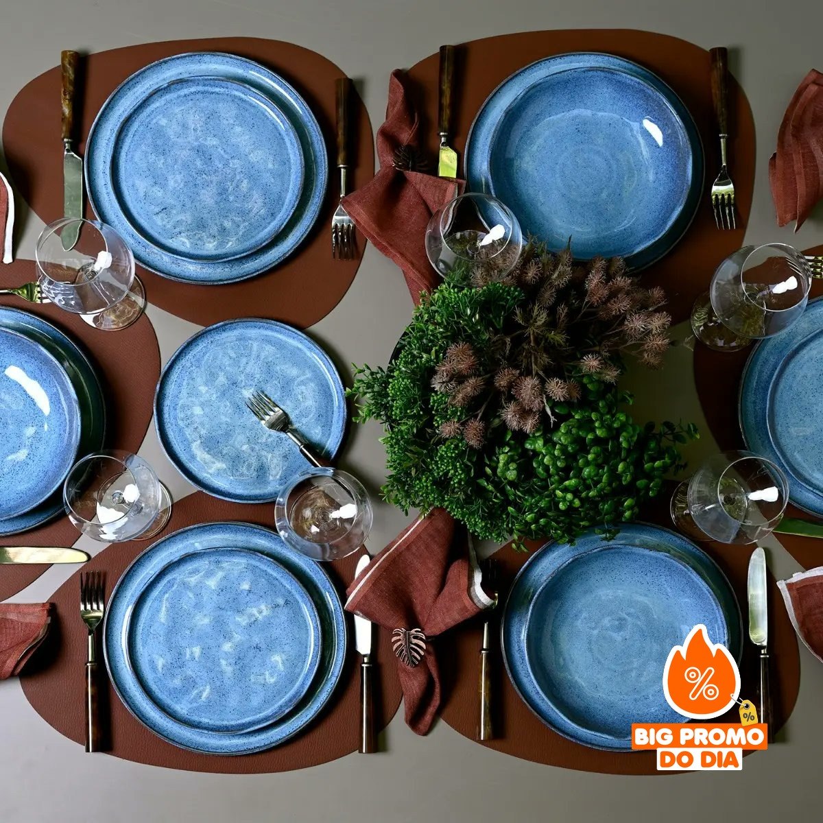 ️  Aparelho De Jantar 18 Peças Bio Breeze Porto Brasil