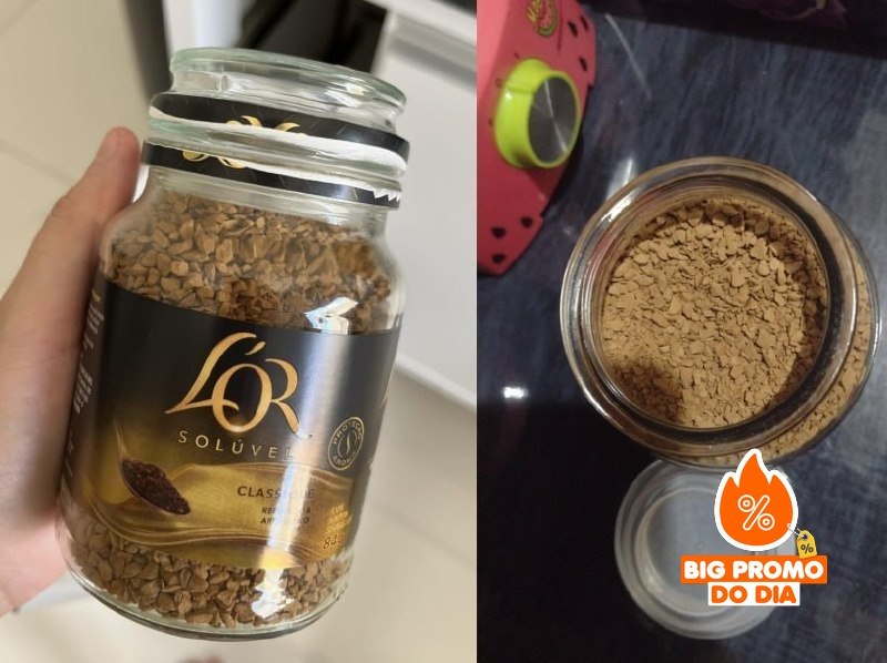 ️ L'OR Café Classique Solúvel Pote De Vidro 84G