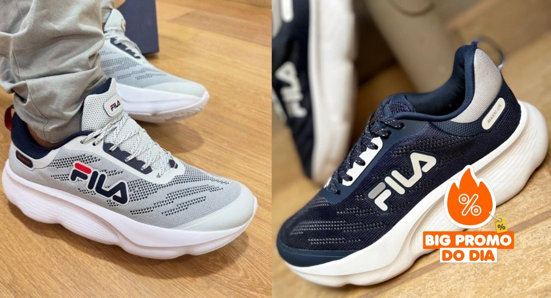 Tênis Fila Maxxi Lite - Branco ou Azul