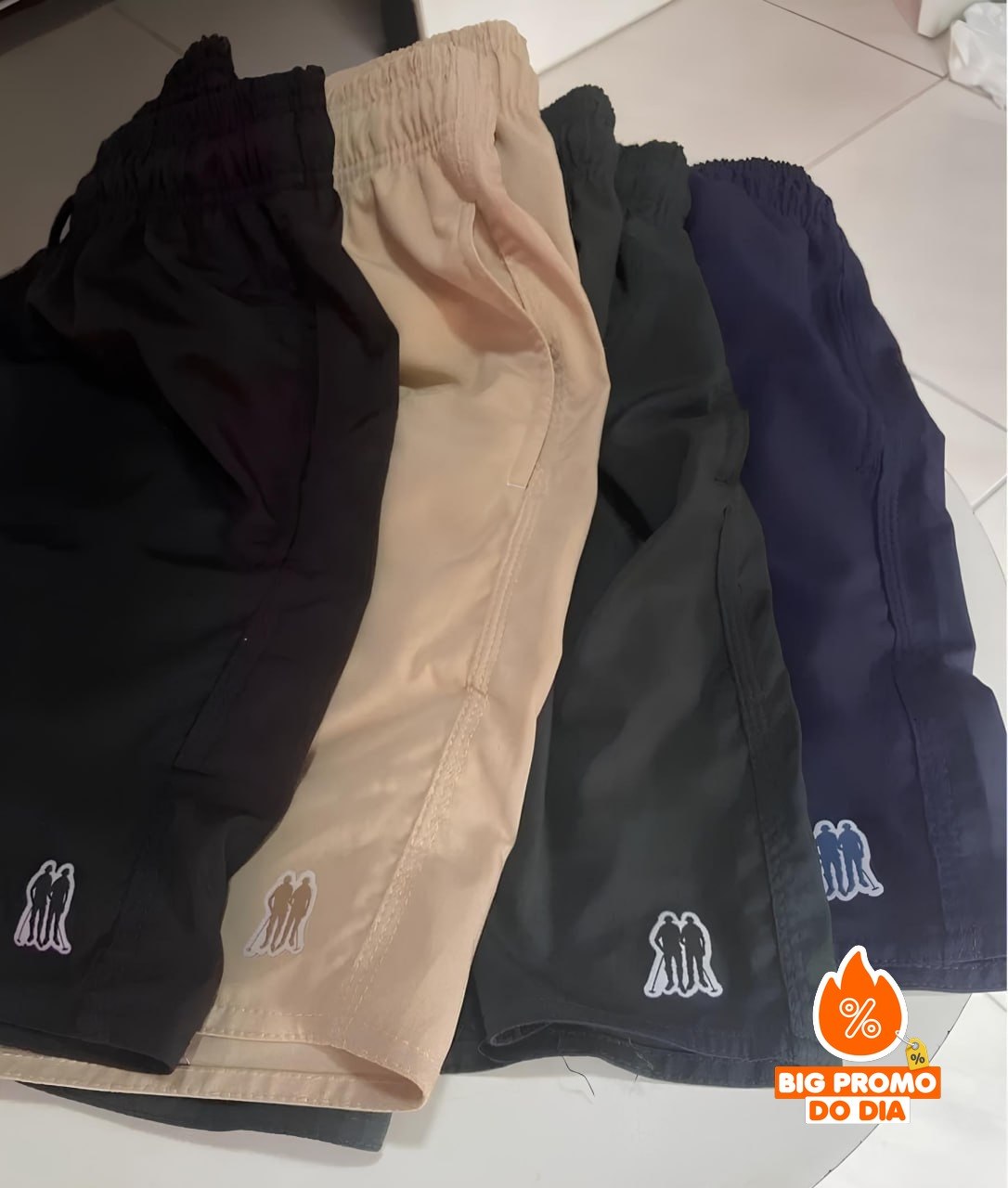 🩳 Short Vôlei Masculino Polo Wear - Opção de Cores