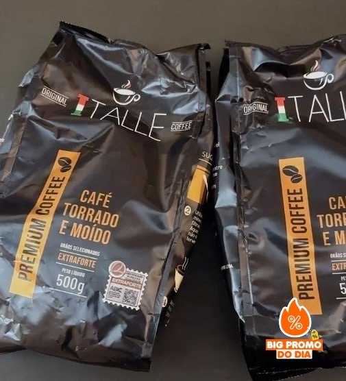 ️ Café Torrado E Moído Extraforte Italle 500g