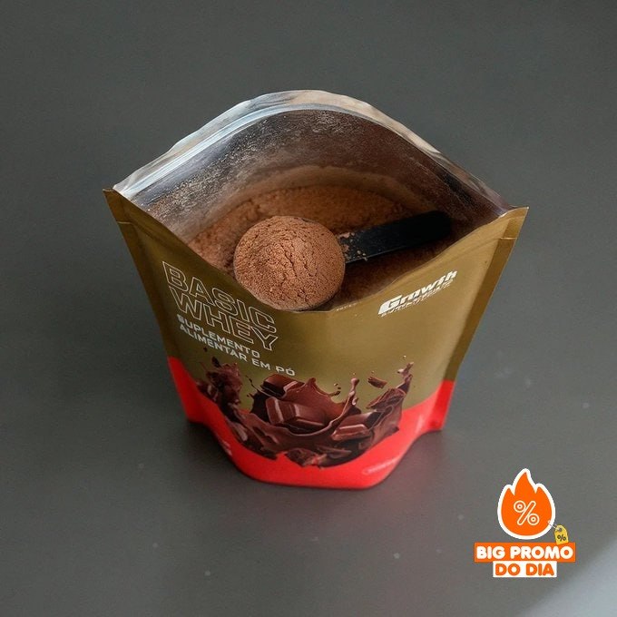 Basic Whey 1kg Growth - Chocolate