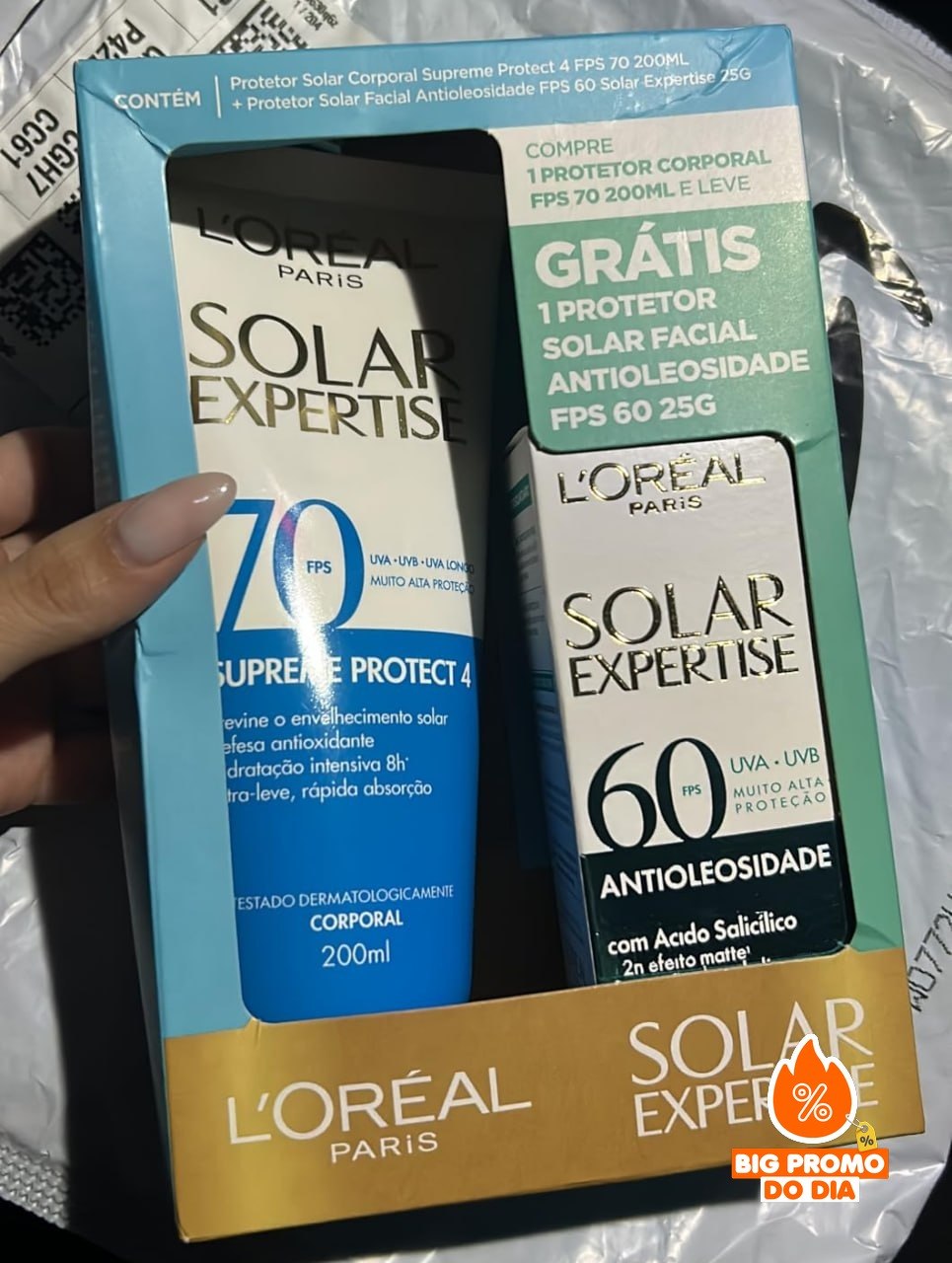 ️ Kit solar expertise corporal + Protetor faciaL