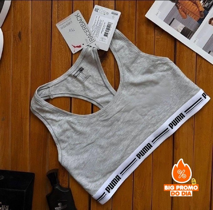 Top Puma Nadador Sem Bojo