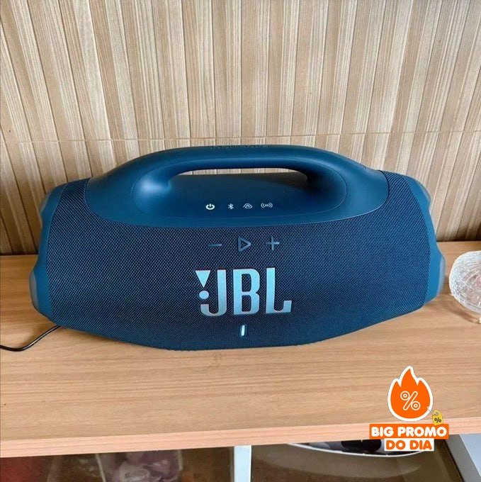 Caixa de Som Bluetooth JBL Boombox 4 Azul