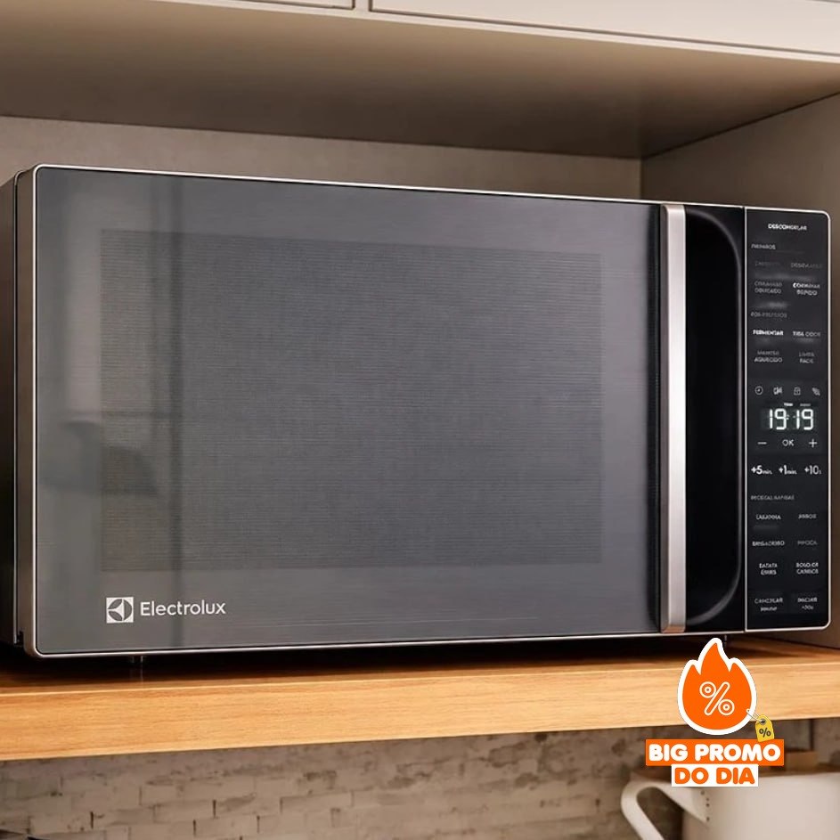 Micro-ondas Electrolux 36L cor Inox Efficient ME36S 127V
