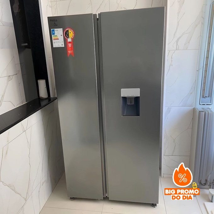 Geladeira 486L Side By Side Philco PRF504ID 220V