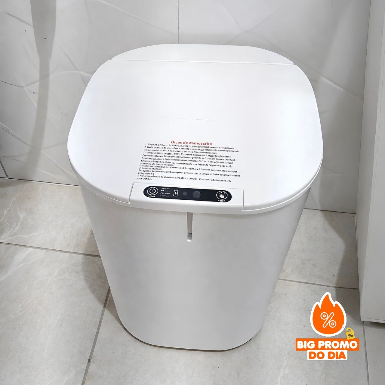 Lixeira Sensor Automática 16l