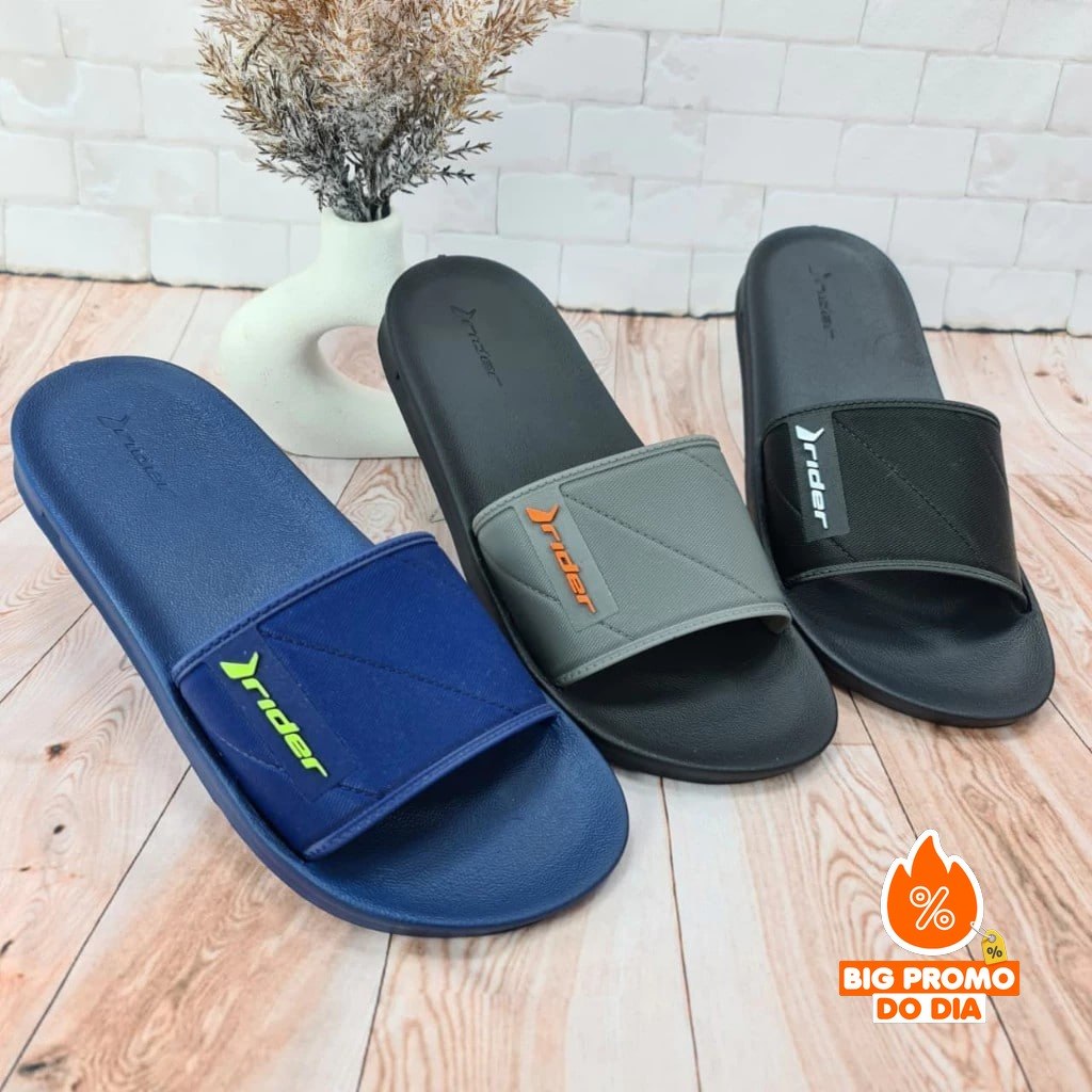 🩴 Chinelo Masculino Rider Street Slide