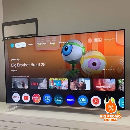 Smart TV 50" Philco QLED UHD Roku