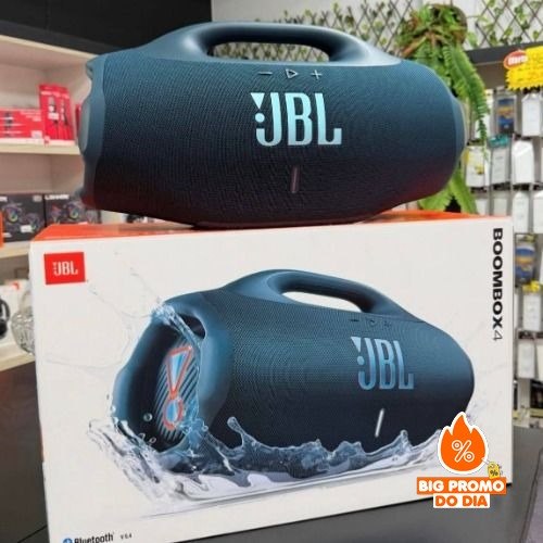 Caixa de Som Bluetooth JBL Boombox 4