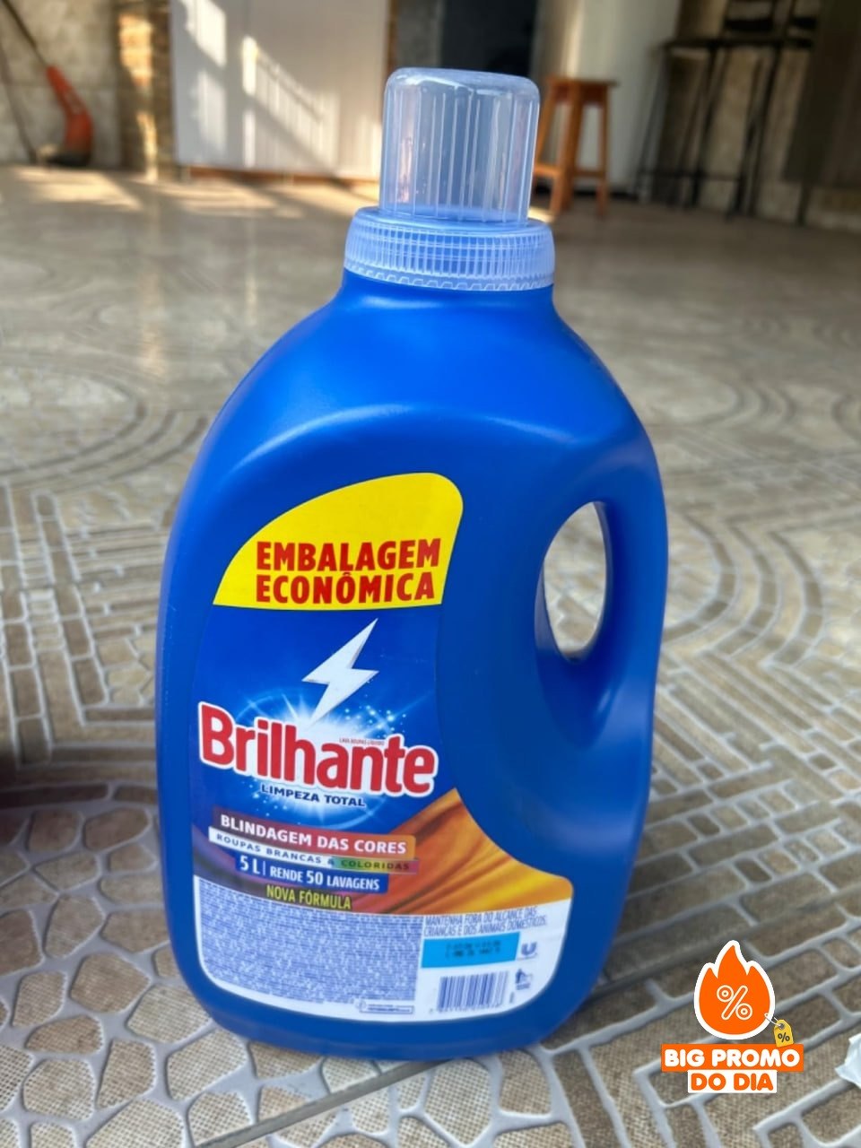 🫧 Sabão Liquido Brilhante 5L